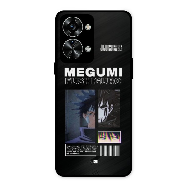 Megumi Fushiguro Metal Back Case for OnePlus Nord 2T