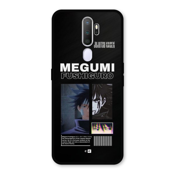 Megumi Fushiguro Metal Back Case for Oppo A9 (2020)