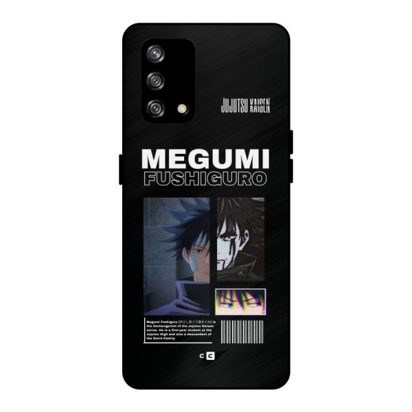 Megumi Fushiguro Metal Back Case for Oppo F19