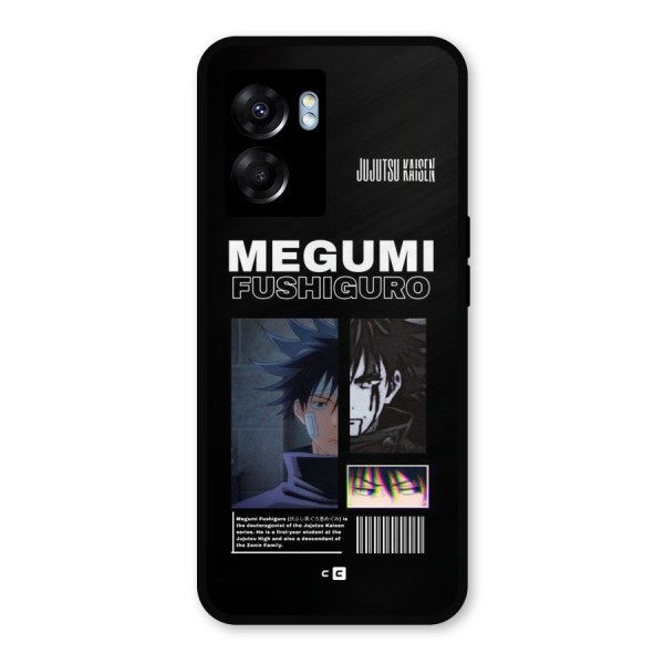 Megumi Fushiguro Metal Back Case for Oppo K10 (5G)