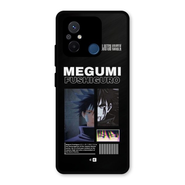 Megumi Fushiguro Metal Back Case for Poco C55