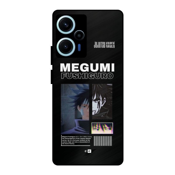 Megumi Fushiguro Metal Back Case for Poco F5