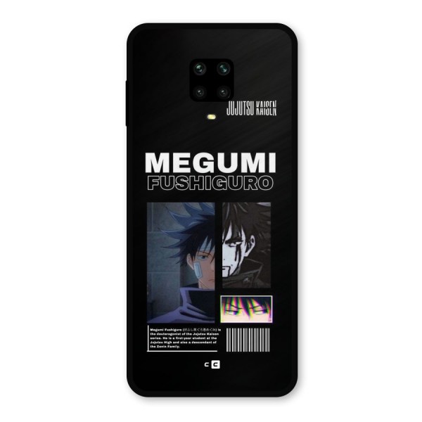 Megumi Fushiguro Metal Back Case for Poco M2