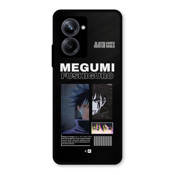 Megumi Fushiguro Metal Back Case for Realme 10 Pro