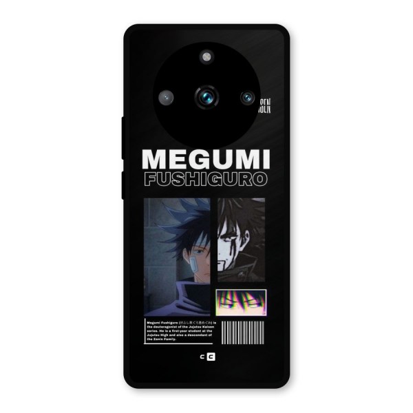 Megumi Fushiguro Metal Back Case for Realme 11 Pro