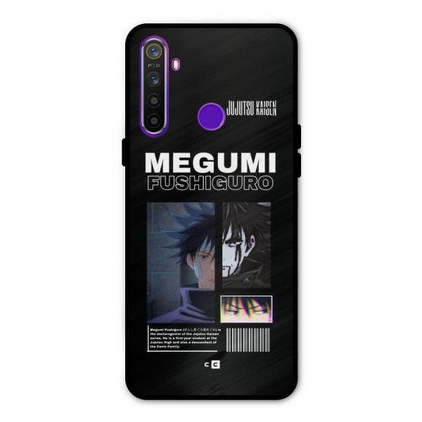 Megumi Fushiguro Metal Back Case for Realme 5i