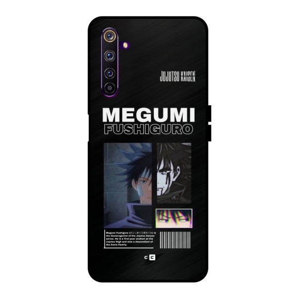 Megumi Fushiguro Metal Back Case for Realme 6 Pro