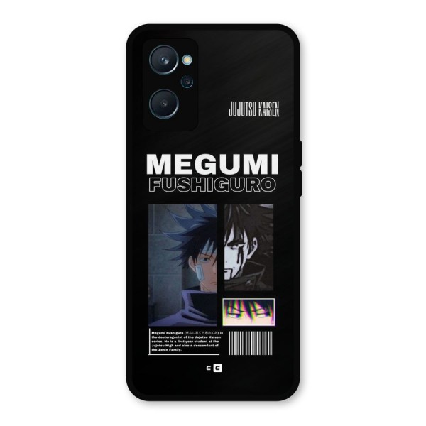 Megumi Fushiguro Metal Back Case for Realme 9i