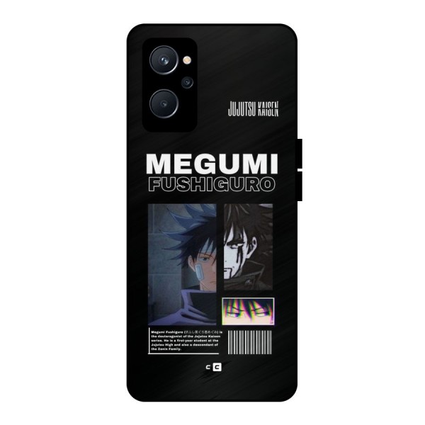 Megumi Fushiguro Metal Back Case for Realme 9i 5G