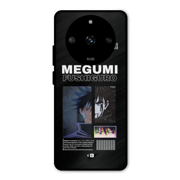 Megumi Fushiguro Metal Back Case for Realme Narzo 60 5G