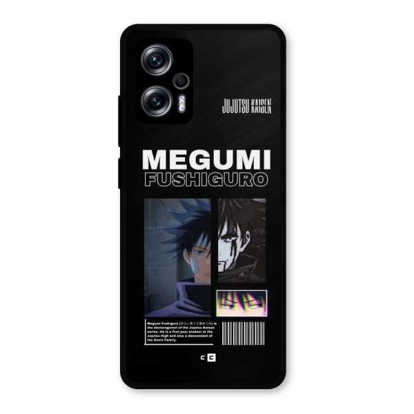 Megumi Fushiguro Metal Back Case for Redmi K50i