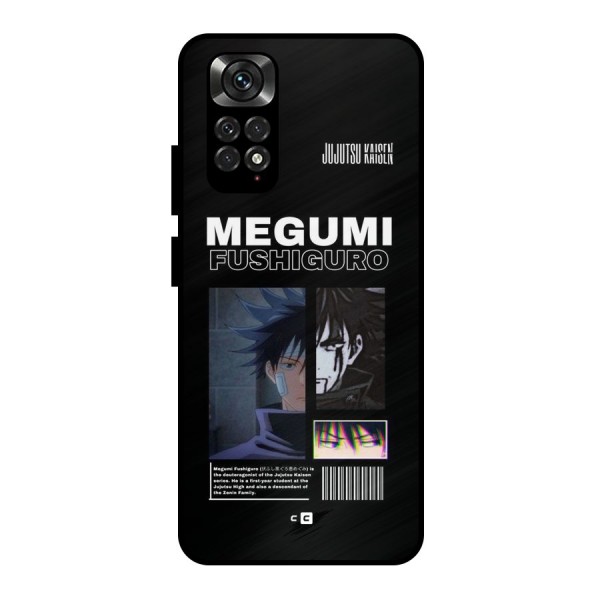 Megumi Fushiguro Metal Back Case for Redmi Note 11 Pro