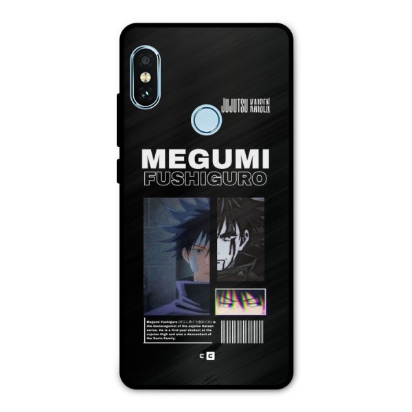 Megumi Fushiguro Metal Back Case for Redmi Note 5 Pro