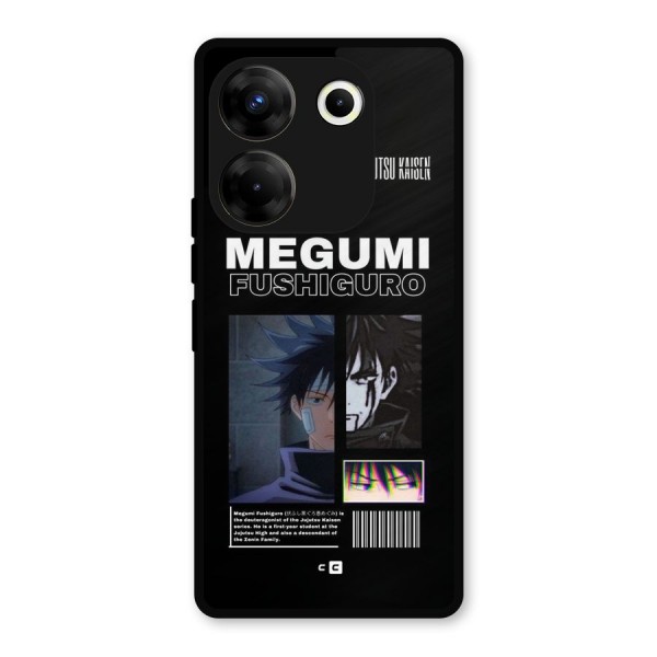 Megumi Fushiguro Metal Back Case for Tecno Camon 20