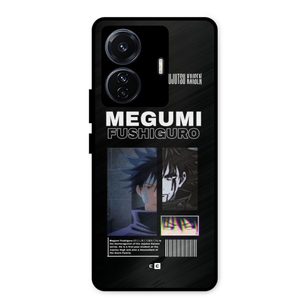 Megumi Fushiguro Metal Back Case for Vivo T1 Pro