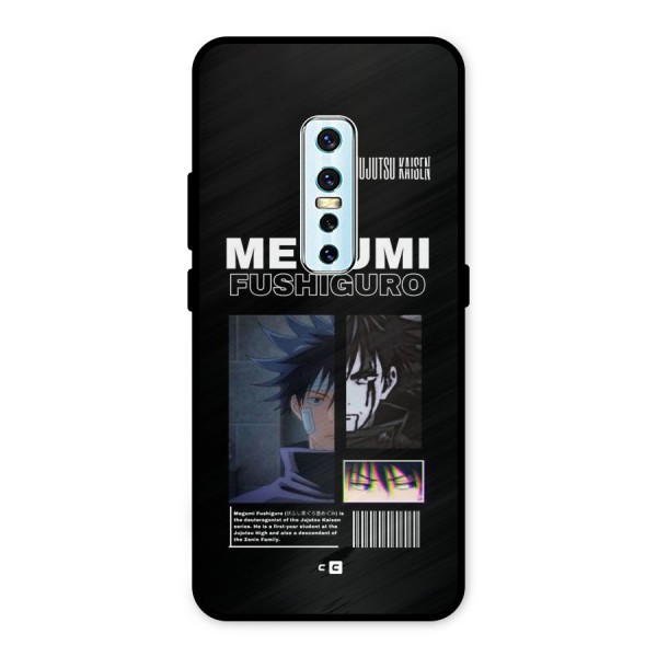 Megumi Fushiguro Metal Back Case for Vivo V17 Pro