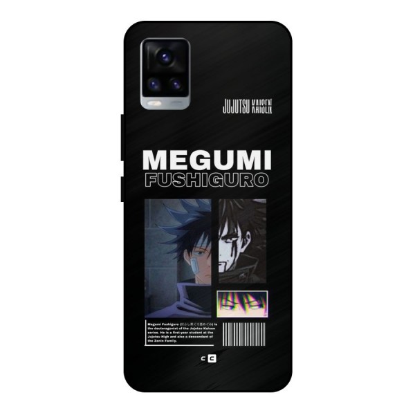 Megumi Fushiguro Metal Back Case for Vivo V20 2021