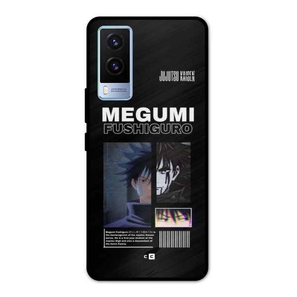 Megumi Fushiguro Metal Back Case for Vivo V21e 5G