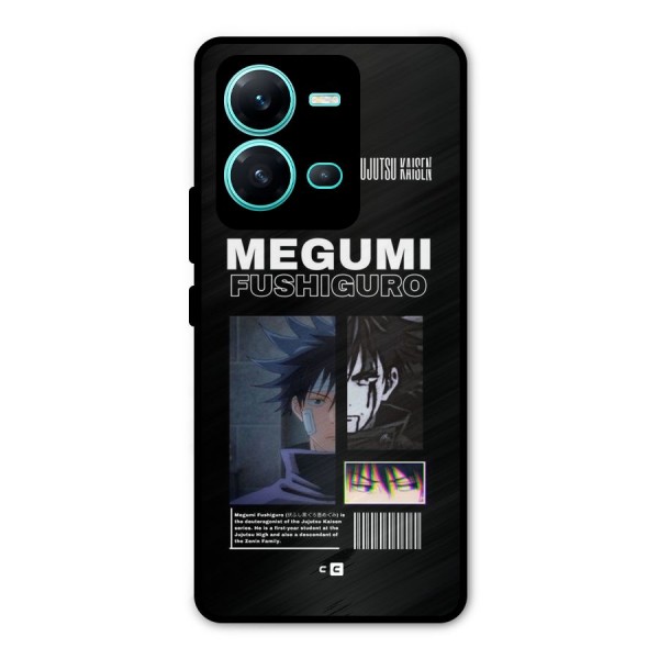 Megumi Fushiguro Metal Back Case for Vivo V25