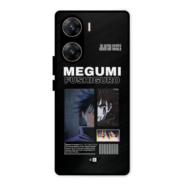 Megumi Fushiguro Metal Back Case for Vivo V29e