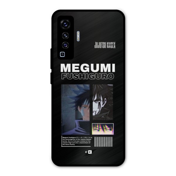 Megumi Fushiguro Metal Back Case for Vivo X50