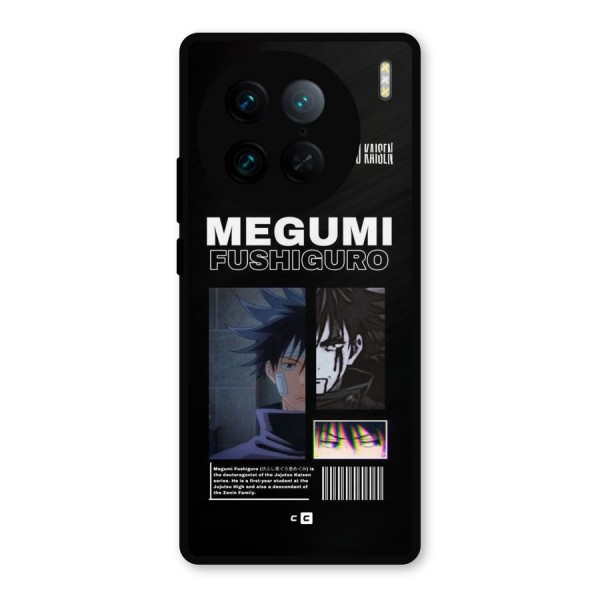 Megumi Fushiguro Metal Back Case for Vivo X90 Pro