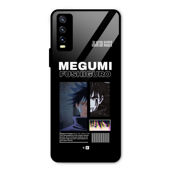 Megumi Fushiguro Metal Back Case for Vivo Y20 2021