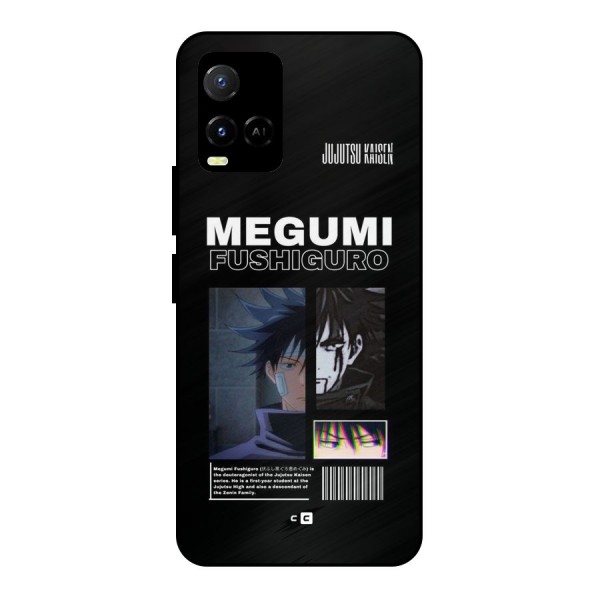 Megumi Fushiguro Metal Back Case for Vivo Y21A