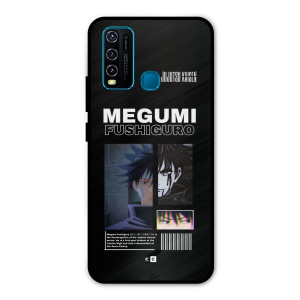 Megumi Fushiguro Metal Back Case for Vivo Y50