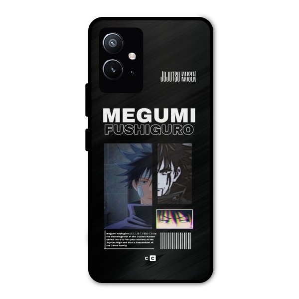 Megumi Fushiguro Metal Back Case for Vivo Y75 5G