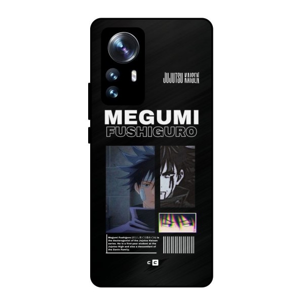 Megumi Fushiguro Metal Back Case for Xiaomi 12 Pro