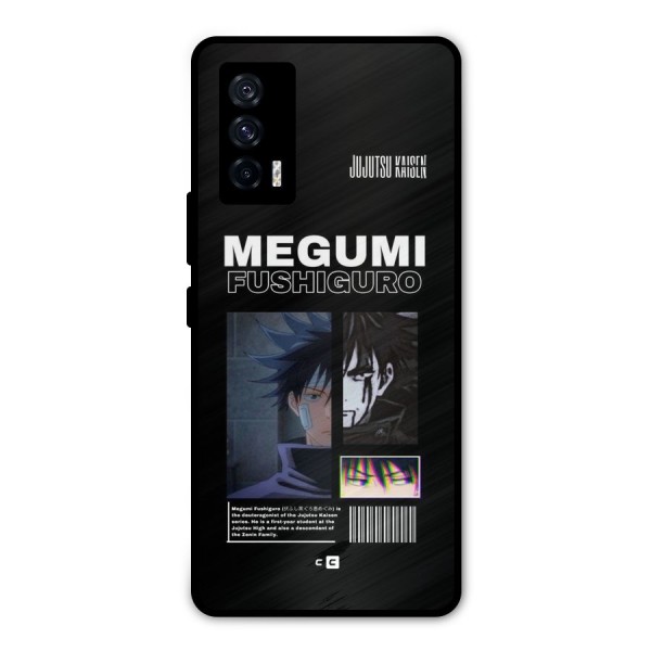 Megumi Fushiguro Metal Back Case for iQOO 7 5G