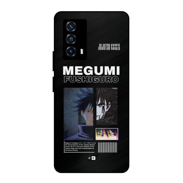 Megumi Fushiguro Metal Back Case for iQOO Z5