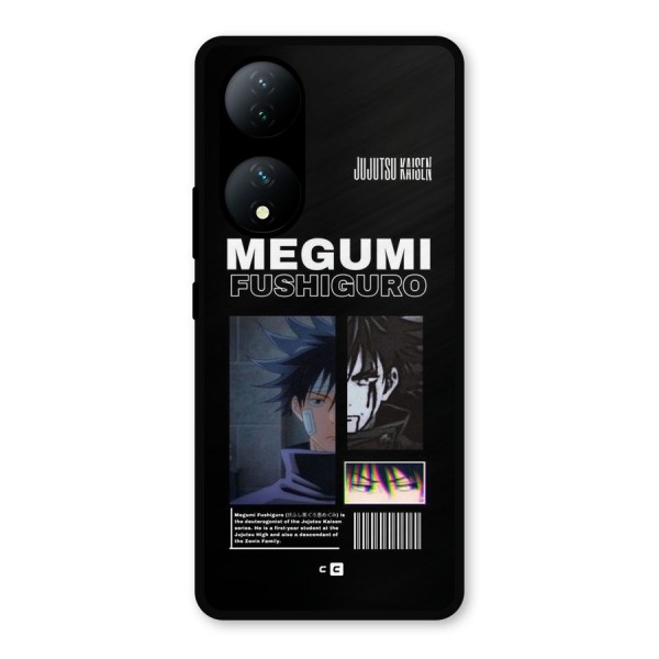 Megumi Fushiguro Metal Back Case for iQOO Z7