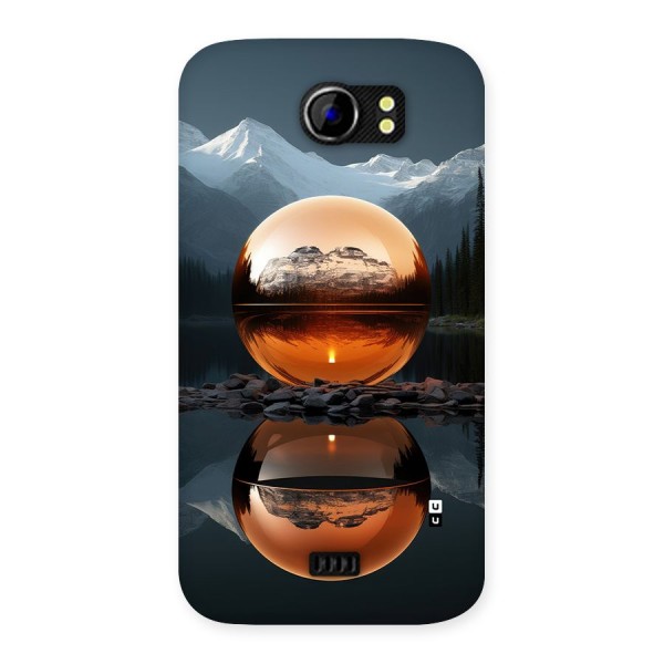 Metal Moon Back Case for Canvas 2 A110