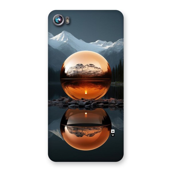 Metal Moon Back Case for Canvas Fire 4 (A107)