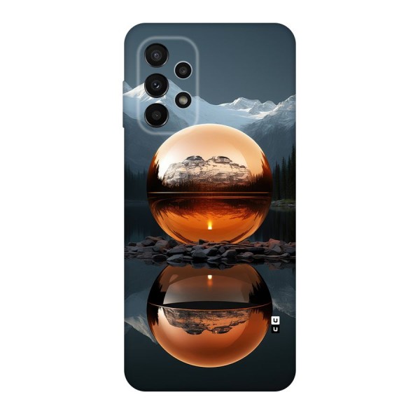 Metal Moon Back Case for Galaxy A23