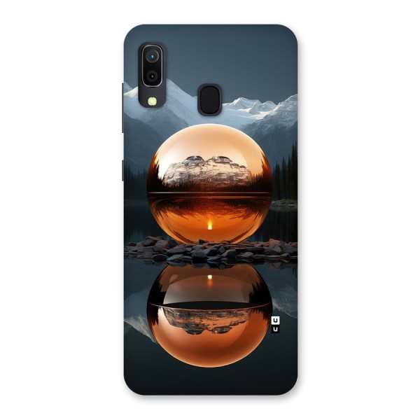 Metal Moon Back Case for Galaxy A30