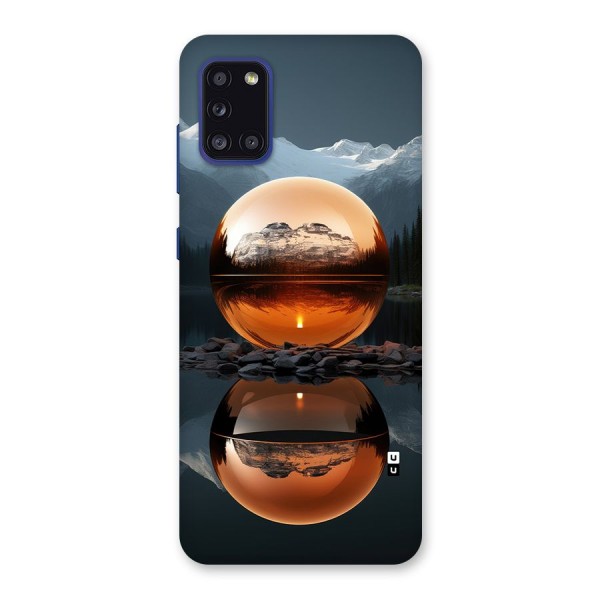 Metal Moon Back Case for Galaxy A31