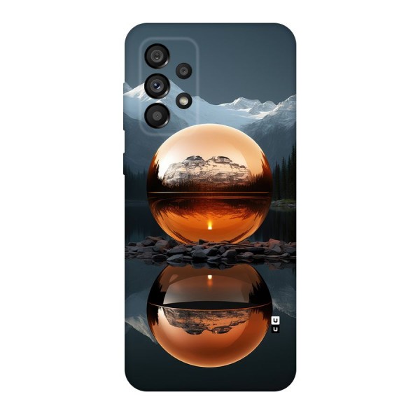 Metal Moon Back Case for Galaxy A73 5G