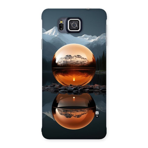 Metal Moon Back Case for Galaxy Alpha