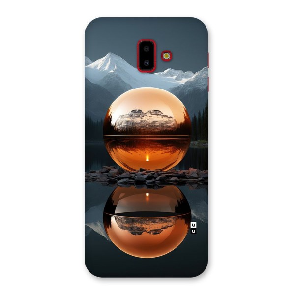 Metal Moon Back Case for Galaxy J6 Plus