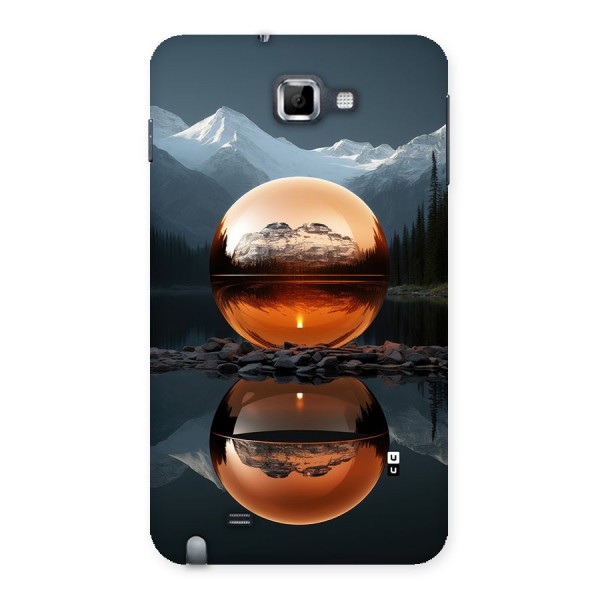 Metal Moon Back Case for Galaxy Note