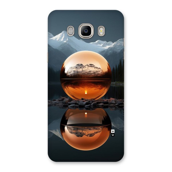 Metal Moon Back Case for Galaxy On8