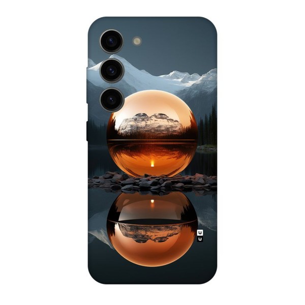 Metal Moon Back Case for Galaxy S23