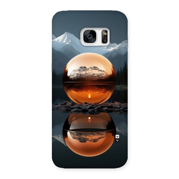 Metal Moon Back Case for Galaxy S7 Edge