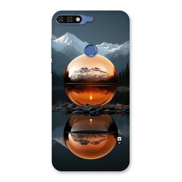 Metal Moon Back Case for Honor 7C