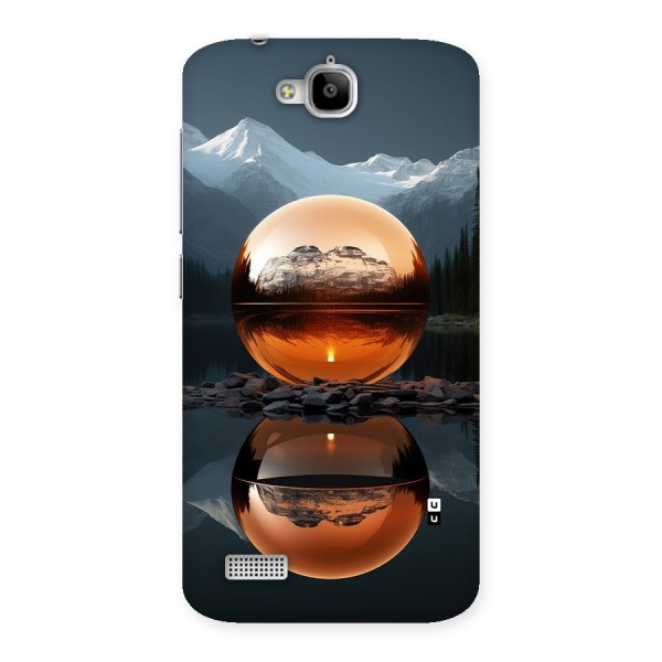 Metal Moon Back Case for Honor Holly