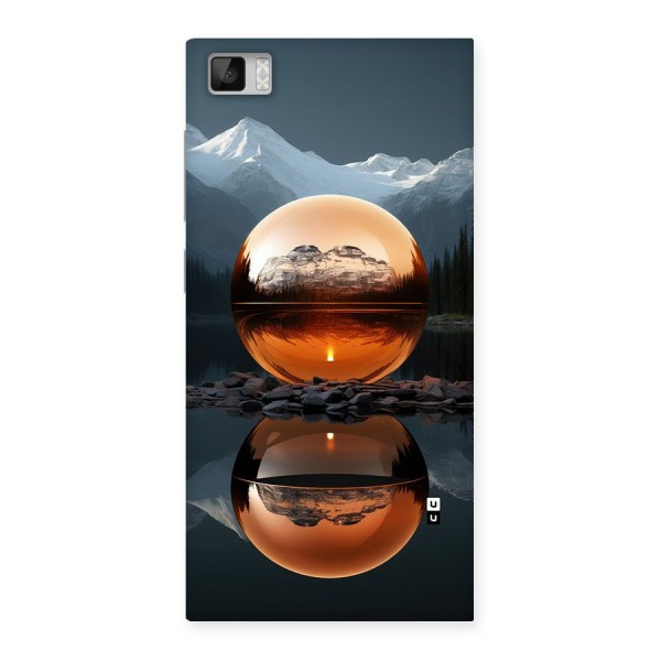 Metal Moon Back Case for Mi3