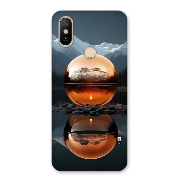 Metal Moon Back Case for Mi A2